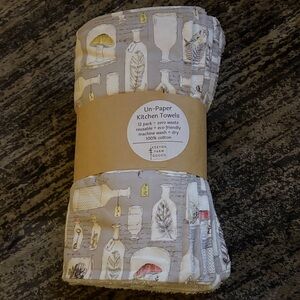 Set of 12 Un-Paper Kitchen Towels with Eco-Friendly Design